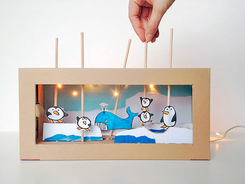 teatrillo infantil para hacer con manualidades